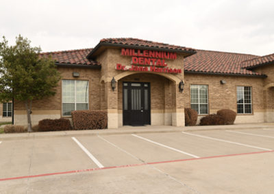 outside of building, front door and external signage