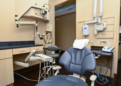 dental exam area